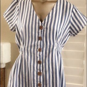 DEREK HEART ❤️ Striped Dress